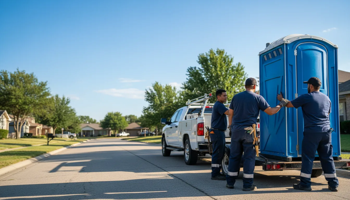 Portable Toilet Rental in Anderson, MO near me